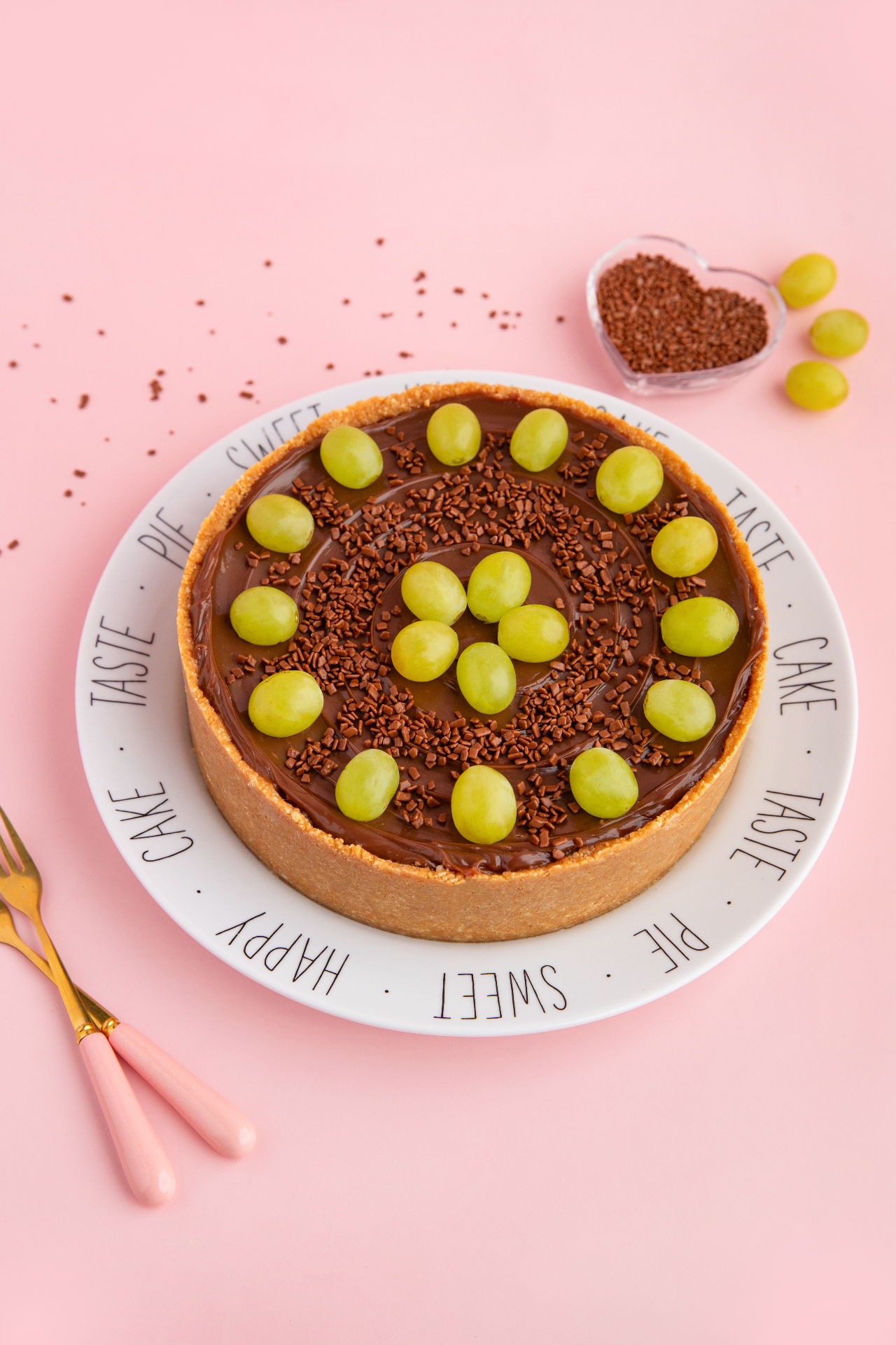 Torta de Uva com Doce de Leite